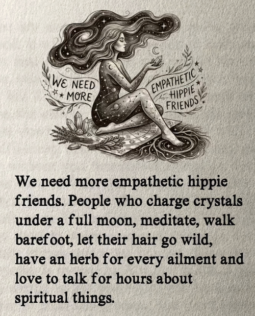 We need the hippies for newsletter