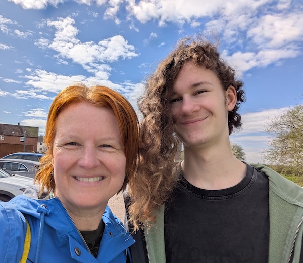 31-3-26 - Euan and Nic in Tewkesbury