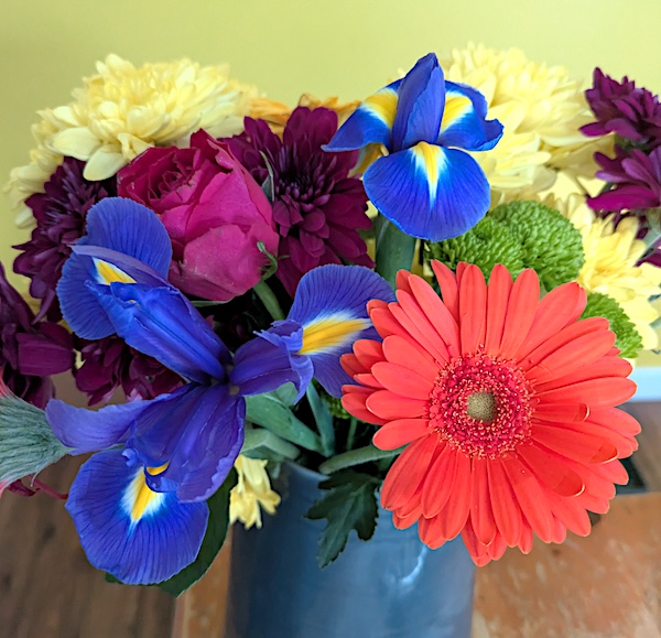 Julia's flowers for newsletter