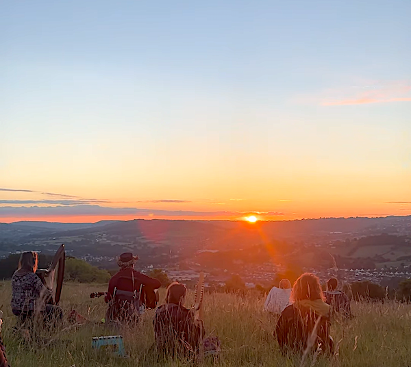 Leonie's Selsley Common sunrise for newsletter