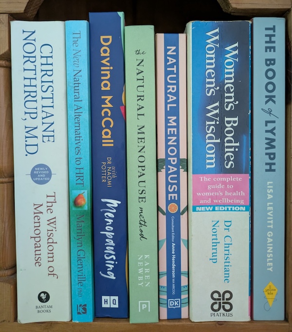 Menopause books for newsletter