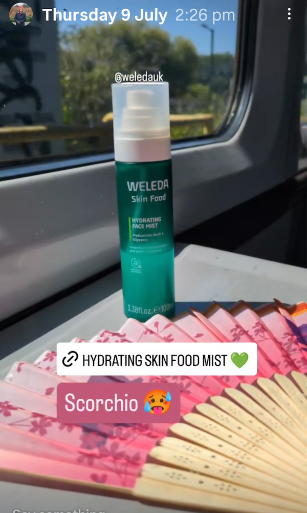 Hot train ride essentials for keeping cool