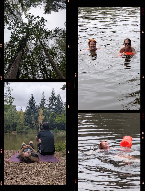 Collage barefoot and bower