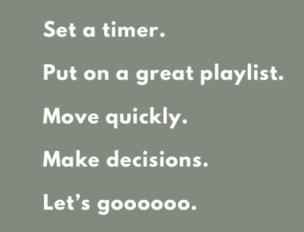 Declutter - let's go image