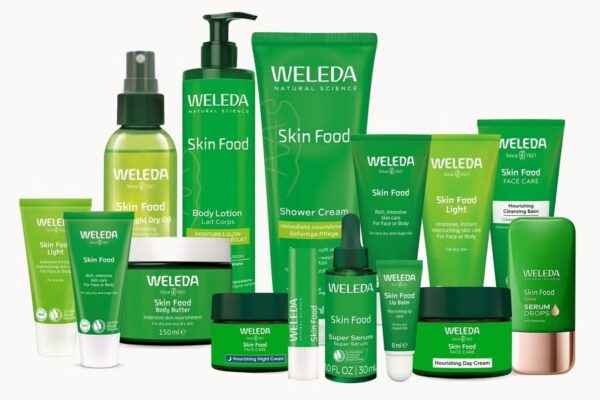 Weleda skin food collection for newsletter TIFF