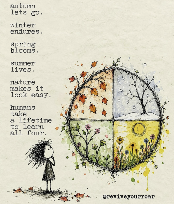 For newsletter - nature makes it look easy